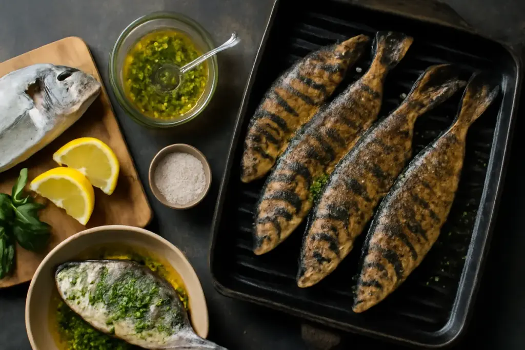 Grigliata di pesce perfetta: la marinatura che esalta il sapore senza coprire la freschezza