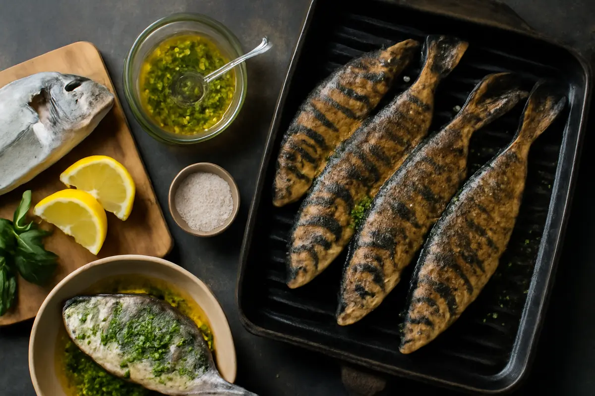 Grigliata di pesce perfetta: la marinatura che esalta il sapore senza coprire la freschezza