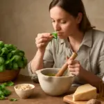 Come si fa il pesto alla genovese perfetto? L’errore che molti commettono con il basilico