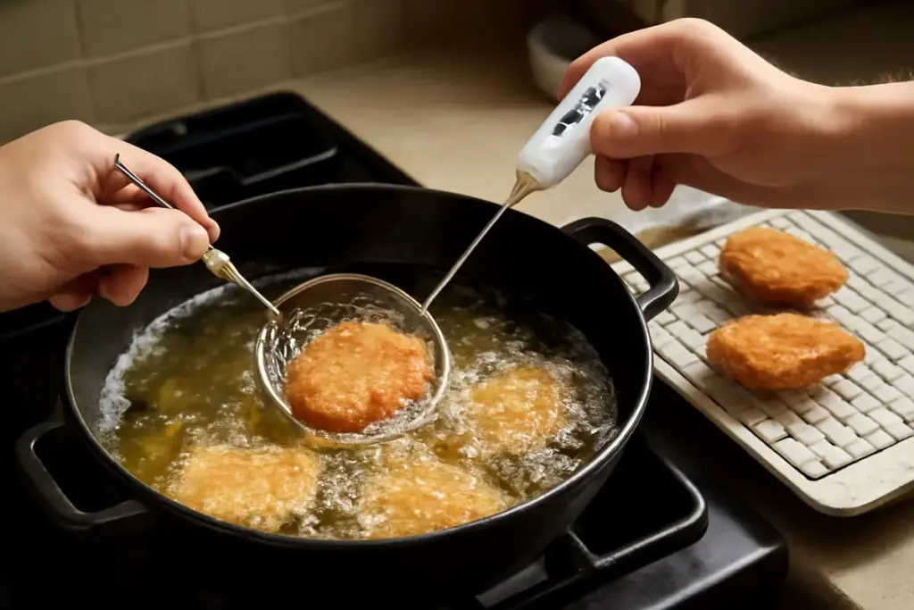 Temperatura ideale per la frittura: come mantenerla costante per fritti croccanti e asciutti