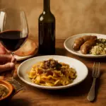 Degustare un Sagrantino con piatti umbri: l’abbinamento che rivela sfumature sorprendenti