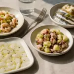 Antipasti di pesce freddi facili: la combinazione che valorizza il pesce senza coprirne il gusto