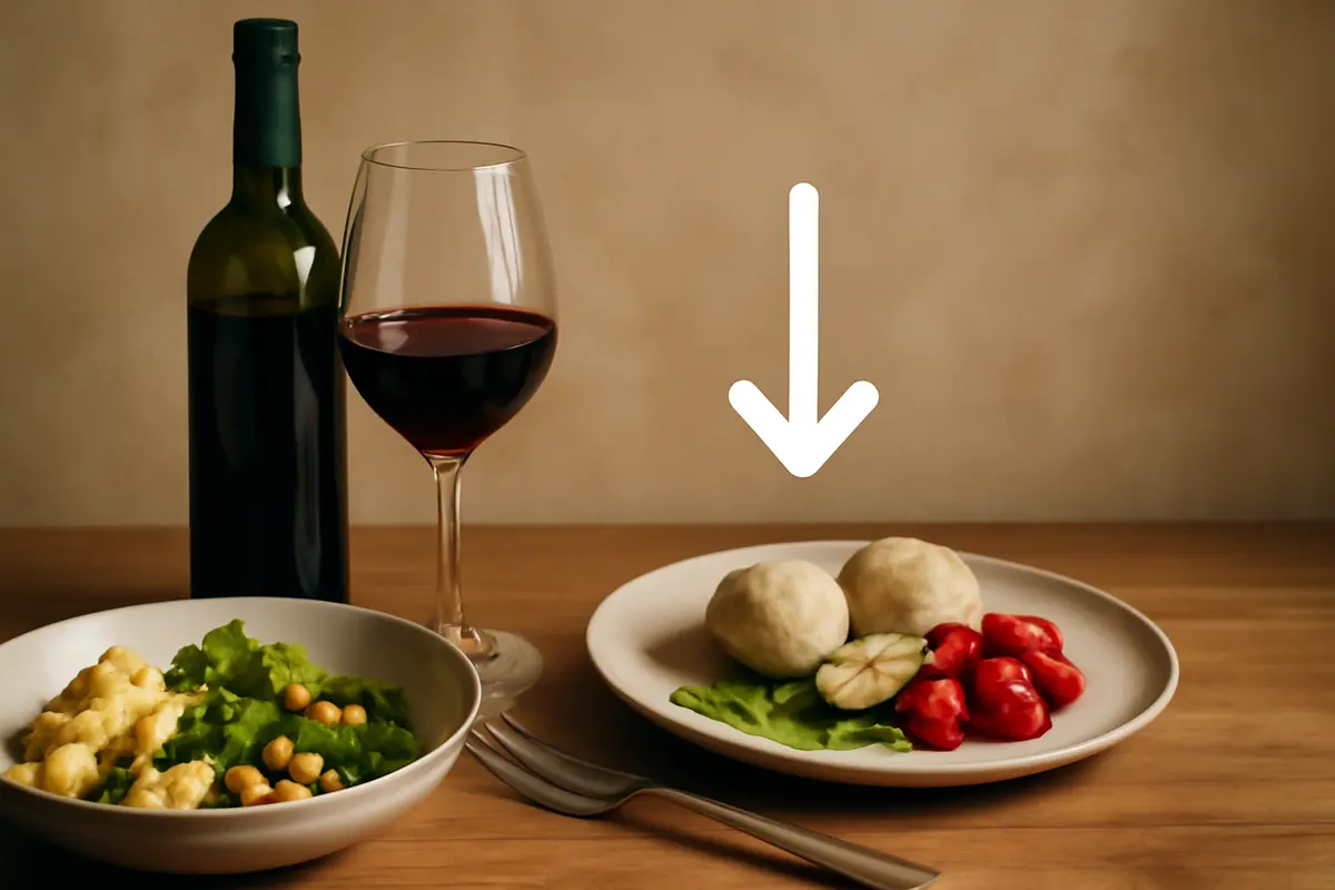 Abbinamento vino e piatti vegetariani: l’errore più comune che rischia di appiattire il gusto