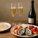 Bollicine italiane con antipasti di mare: il dettaglio che trasforma ogni aperitivo in esperienza