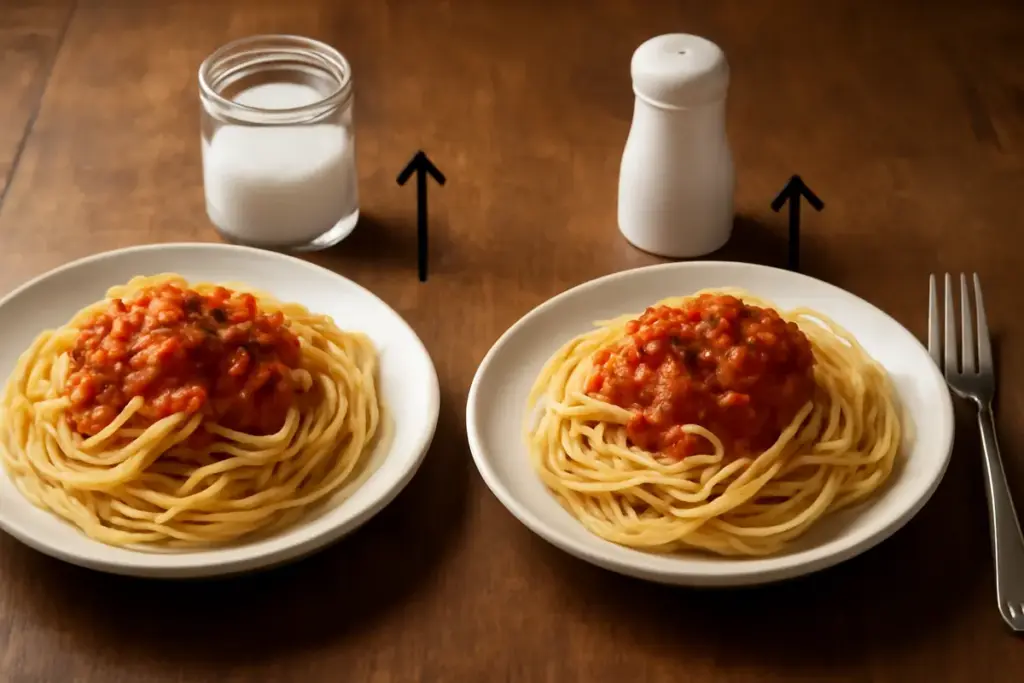 Sale grosso o fino? come cambia la percezione di sapidità nei primi piatti italiani