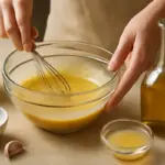 Emulsionare gli ingredienti: la sequenza che rende salse e vinaigrette stabili e vellutate