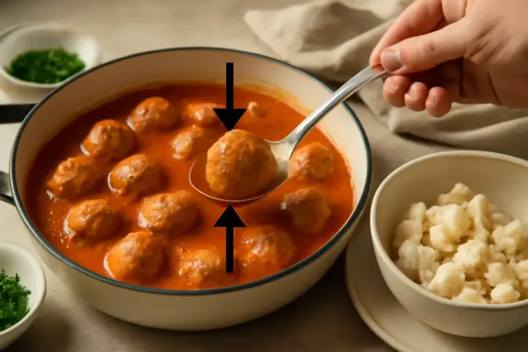 Polpette morbide in umido: come ottenere una consistenza soffice senza pane ammollato