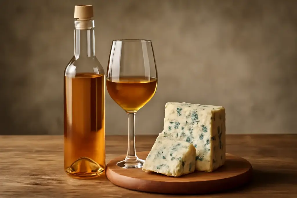 Vini dolci con formaggi erborinati: l’equilibrio che valorizza ciascun sapore senza eccessi
