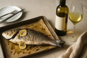 Pesce al forno: quale vino scegliere per non alterare la delicatezza della carne