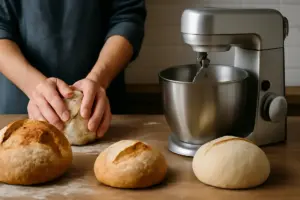 Pane fatto in casa: impastare a mano o con planetaria? scopri le differenze di risultato
