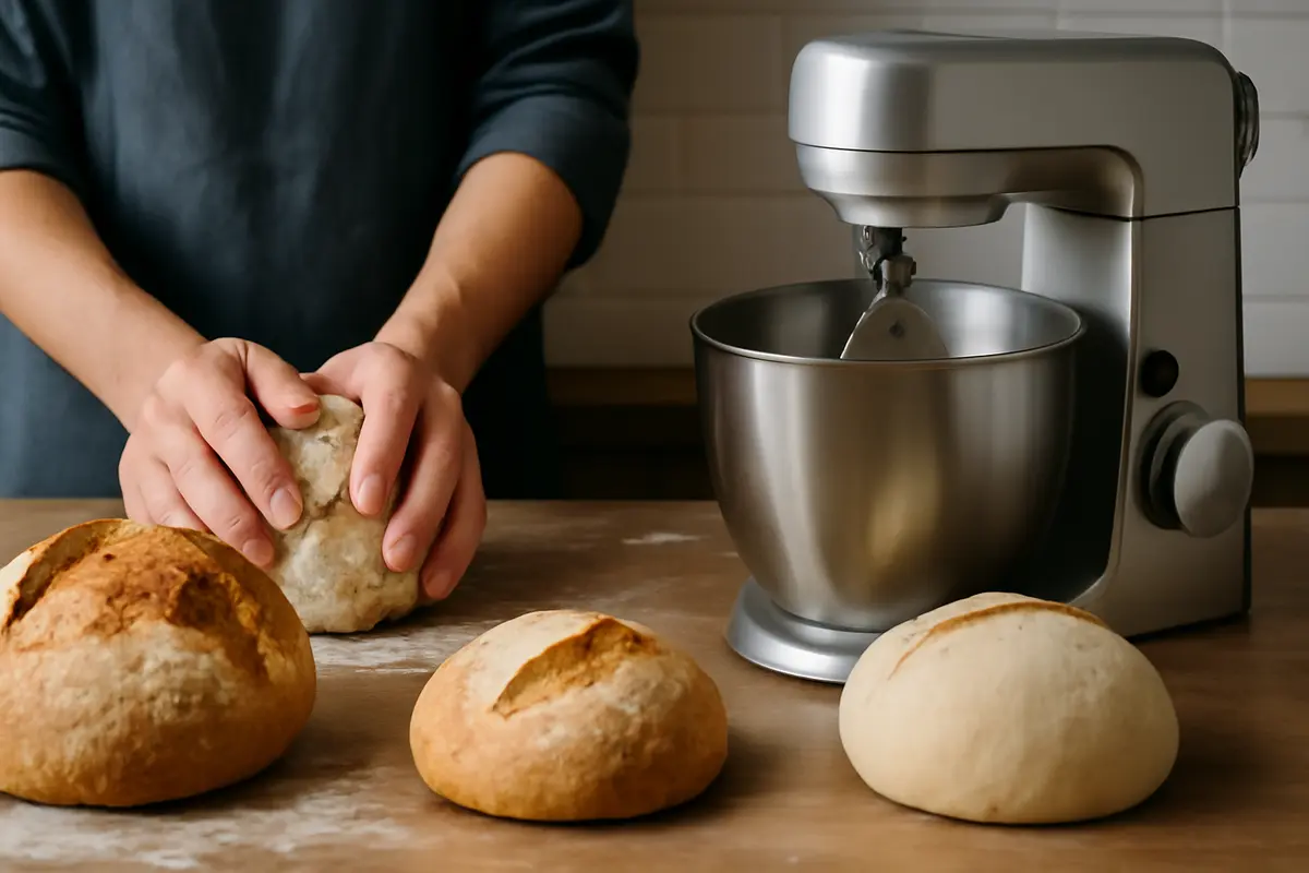 Pane fatto in casa: impastare a mano o con planetaria? scopri le differenze di risultato