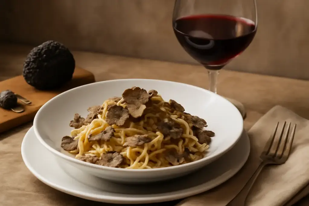 Abbinare vino a cucina di tartufo: il dettaglio che amplifica il sapore del re della tavola