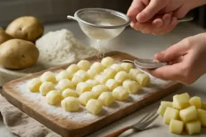 Gnocchi di patate: trucco per farli venire sempre leggeri e che non si attaccano
