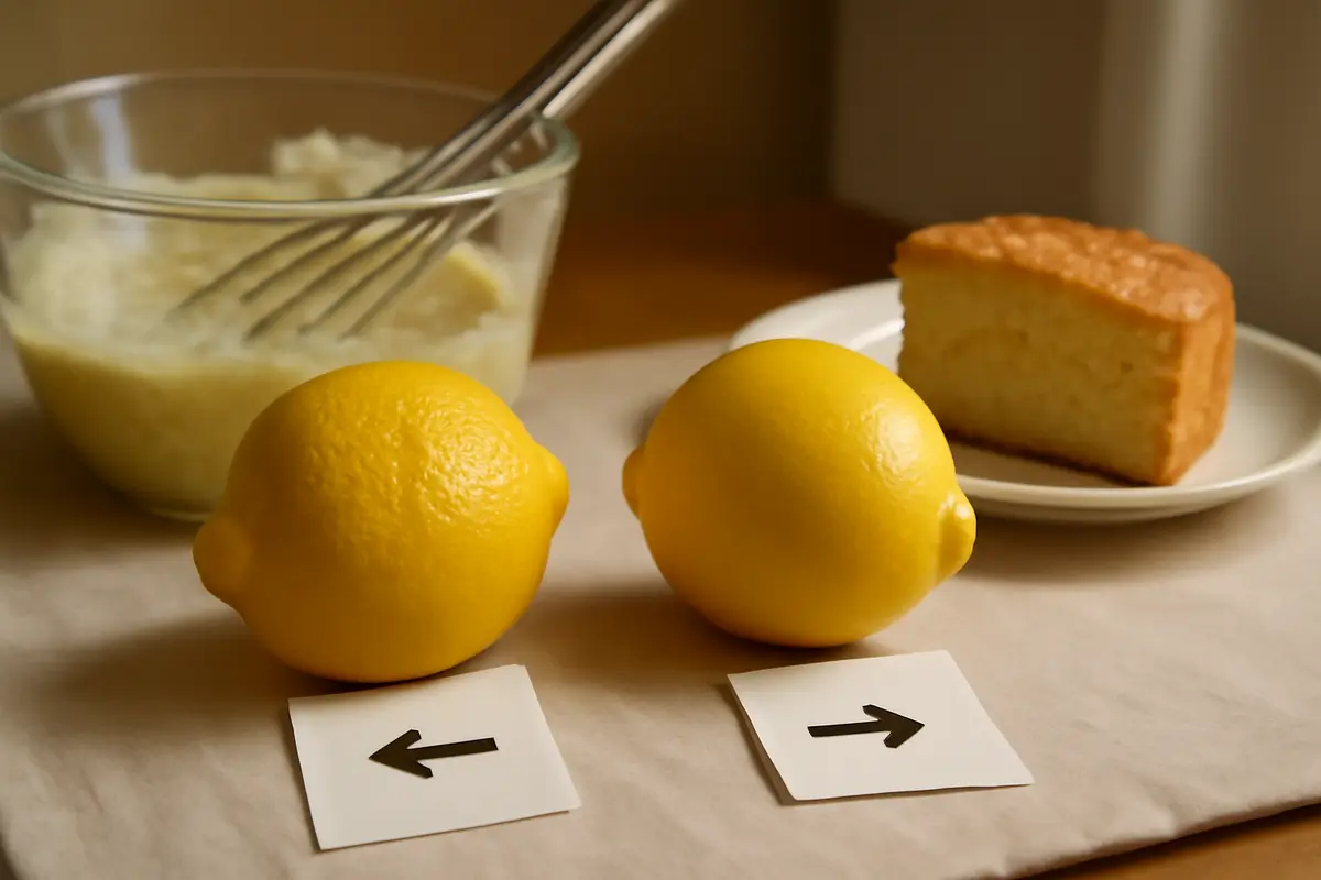 Limone biologico o convenzionale? quando il tipo di scorza cambia davvero la ricetta