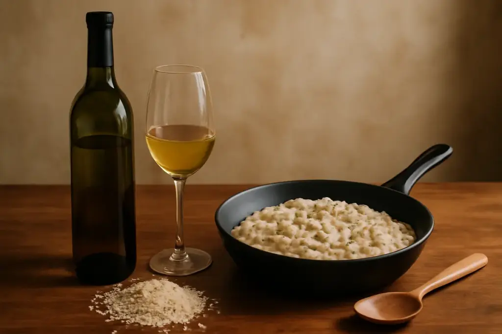 Quale vino usare nella cottura dei risotti? L’abbinamento consigliato dagli chef per aromi equilibrati