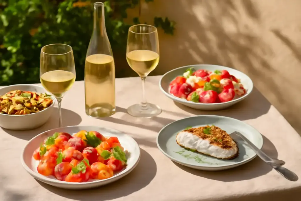 Piatti estivi e vini leggeri: come ottenere un equilibrio di sapori nei giorni più caldi