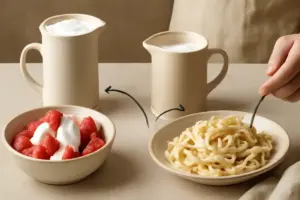 Qual è la differenza tra panna fresca e da cucina? scopri perché cambia il risultato nelle tue ricette
