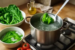 Sbianchire le verdure: perché è utile e quando è fondamentale in cucina italiana?