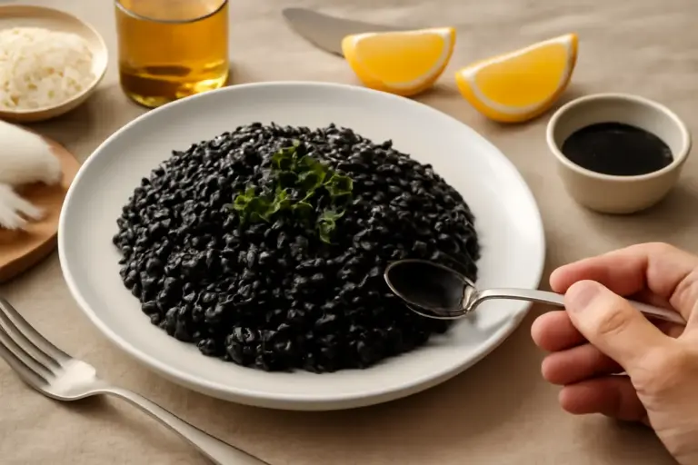 Risotto al nero di seppia ricetta originale: come evitare il retrogusto amaro